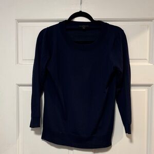 J. Crew Deep Blue Knit sweater